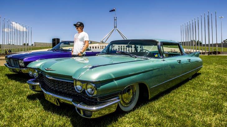 Ross Ingham with his 1960 Flat Top Cadillac. Photo: Rohan Thomson