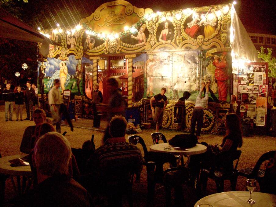 The Famous Spiegeltent will return to Canberra in February as part of the Canberra Theatre Centre's 2016 season. Photo: Supplied
