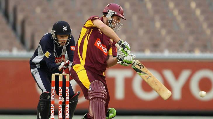 Canberra's Jason Floros playing for Queensland. Photo: Getty Images