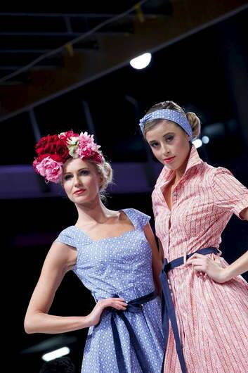 Pure Pod designs on the catwalk at last year's Fashfest.