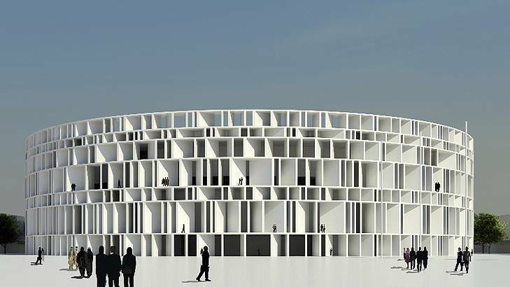 The Assemblage design for the Iraqi parliament. Photo: Supplied
