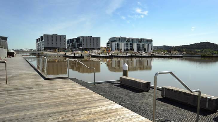 The Kingston Foreshore development. Photo: Colleen Petch