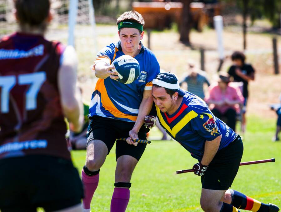 It's the first time the QUAFL Cup has been held in the ACT. Photo: Elesa Kurtz