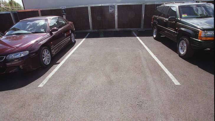 Vacant parking spaces are a premium in Canberra's southern suburbs. Photo: Pat Scala