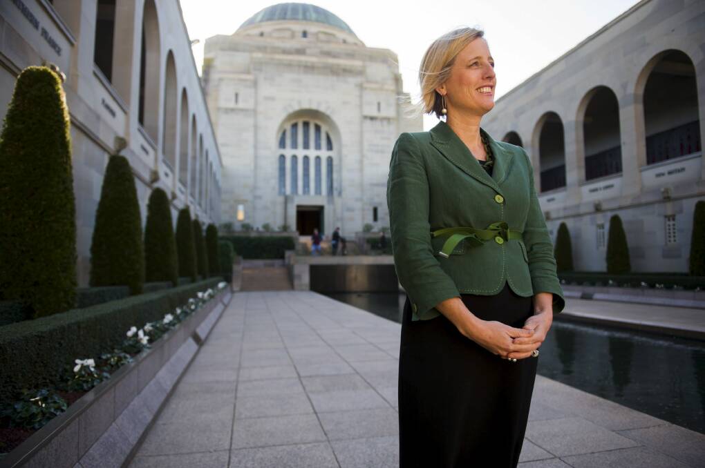  Katy Gallagher at the launch of the Chief Minister’s Anzac Spirit Prize 2015 awards.  Photo: Rohan Thomson