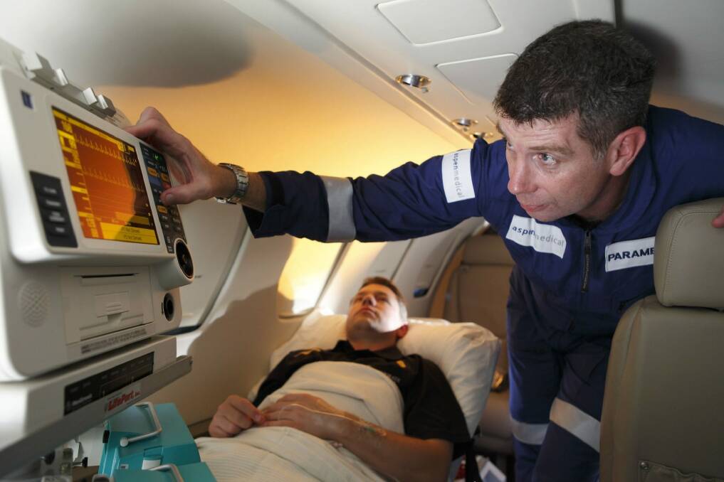 Canberra-based company Aspen Medical will launch a commercial flying doctor service in west Africa. Photo: Aspen Medical