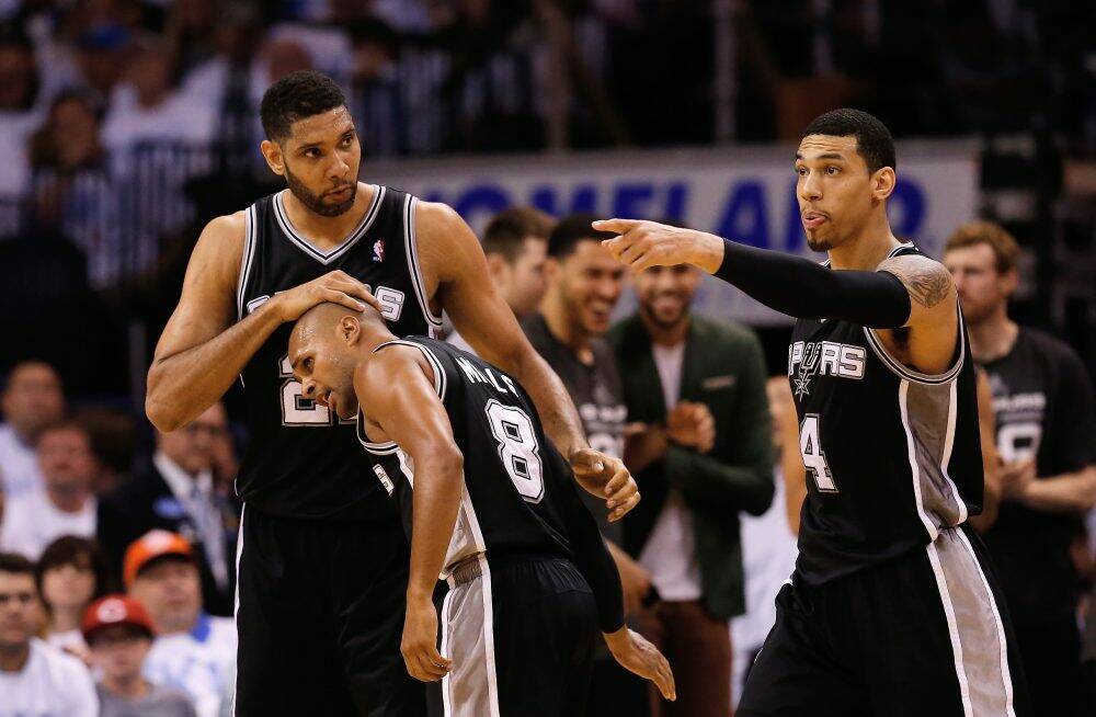 Determined: Patty Mills' No.1 priority is getting back to the NBA championship series and making sure Tim Duncan can be proud of the team he built. Photo: Getty Images