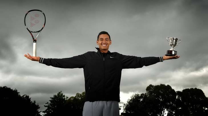 Bright future ... Nick Kyrgios. Photo: Colleen Petch