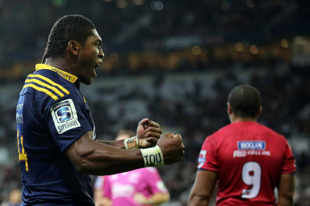 Highlanders winger Waisake Naholo will play against the Brumbies on Friday night. Photo: Getty Images