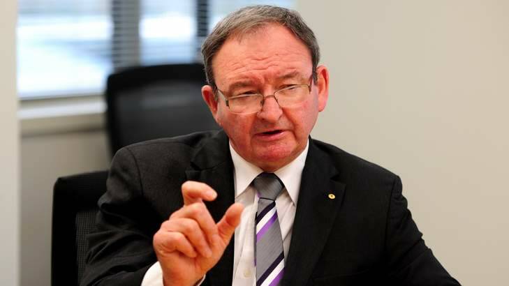 Public Service Commissioner Stephen Sedgwick has warned of "challenges" in implementing pay bonuses for top public servants. Photo: Melissa Adams