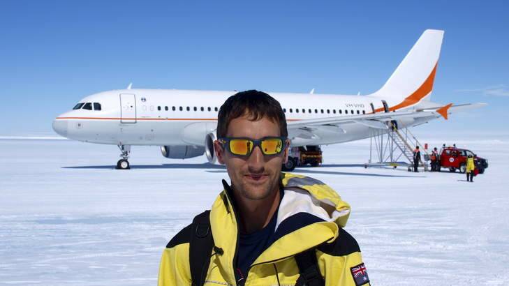 Canberra's Ryan Ruddick, working for Geoscience Australia in Antarctica, will spend Christmas on the cold continent before returning home.