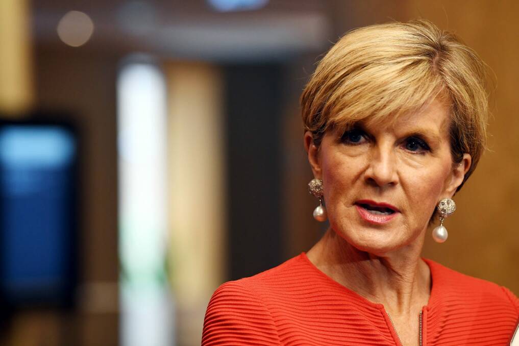 The foreign minister reiterated calls for China to use its unique and potentially decisive leverage against the North Korean regime. Photo: Louise Kennerley