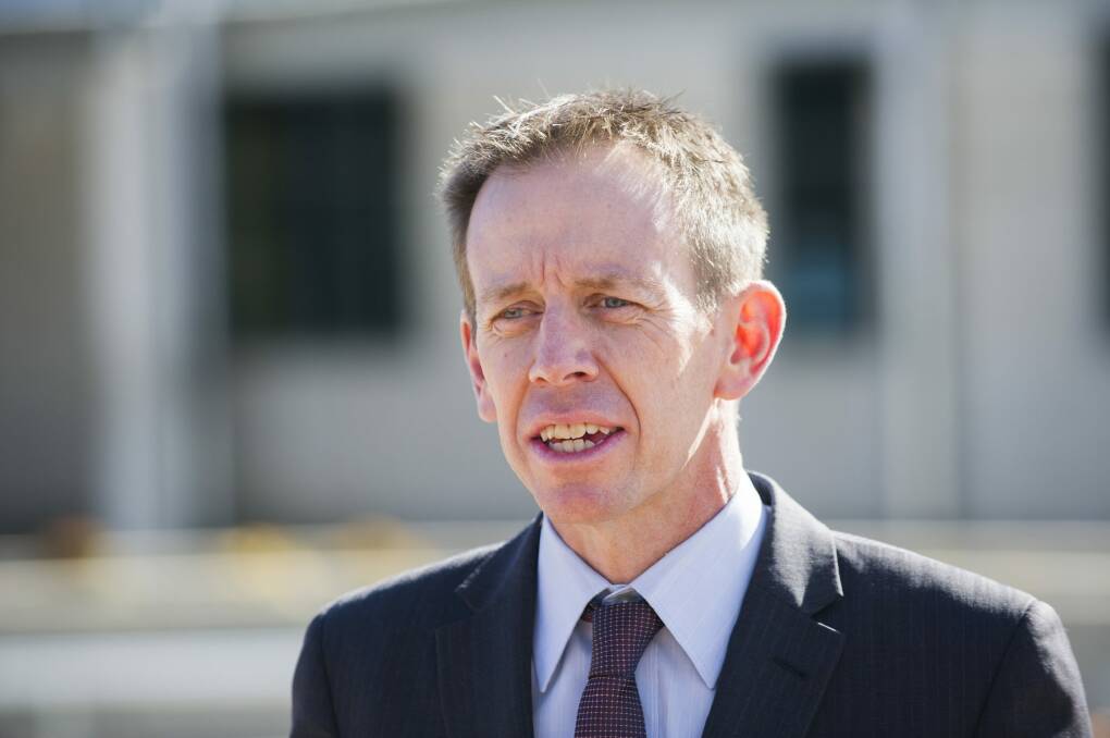 Shane Rattenbury said changes to his freedom of information reforms did not represent too much of a compromise.  Photo: Rohan Thomson