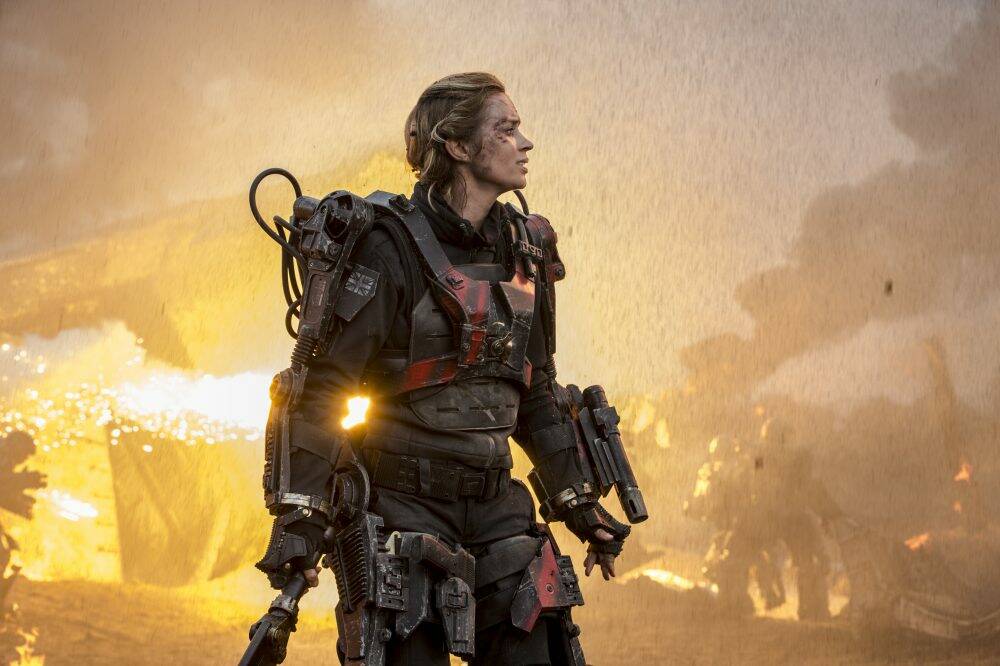 Emily Blunt in Edge of Tomorrow Photo: supplied