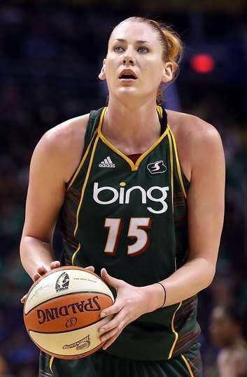 Lauren Jackson is upset at reports claiming the Seattle Seahawks' Super Bowl win was the city's first major sporting triumph. Jackson played for WNBA team the Seattle Storm qwho won championships in 2004 and 2010. Photo: Getty Images