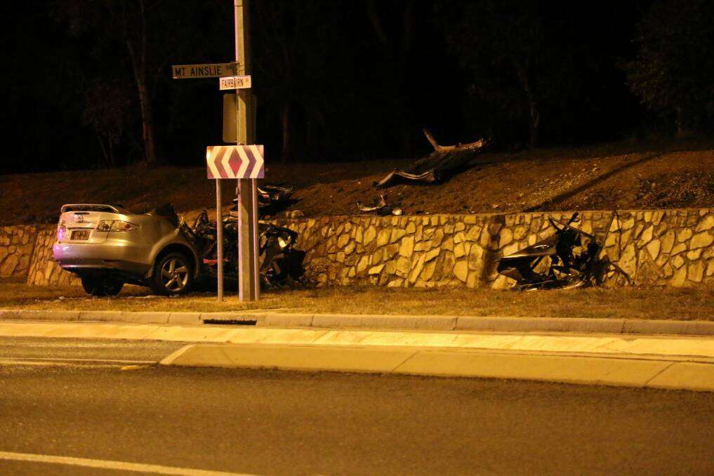 A person has died in a crash on Fairbairn Avenue, Campbell.