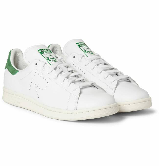 The adidas Stan Smith, as revived by Raf Simons.