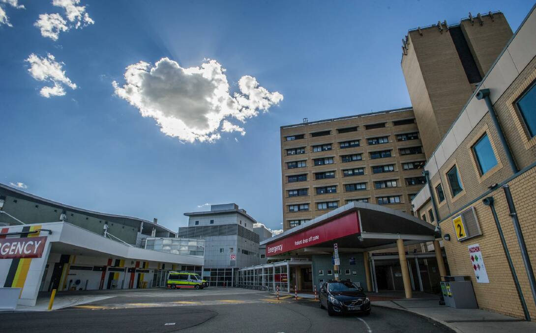The Canberra Hospital, where the radiology department has been the subject of complaints. Photo: Karleen Minney