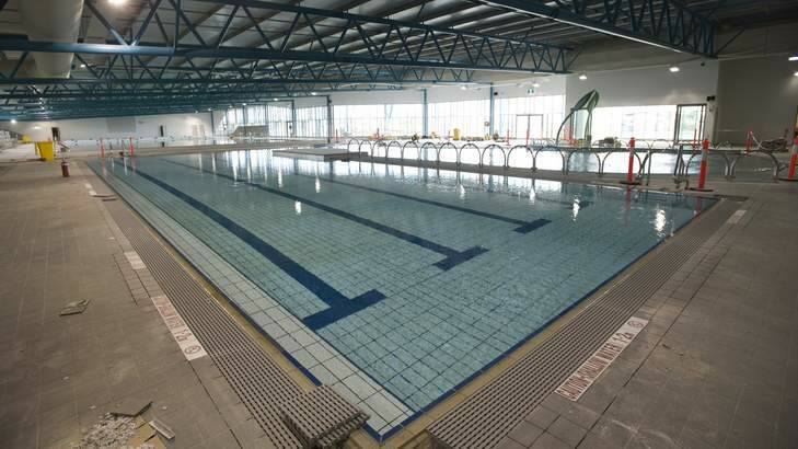 The centre will include an eight-lane 50-metre swimming pool, a 25-metre swimming pool, childcare facilities, a fitness centre and a caf? Photo: Elesa Kurtz