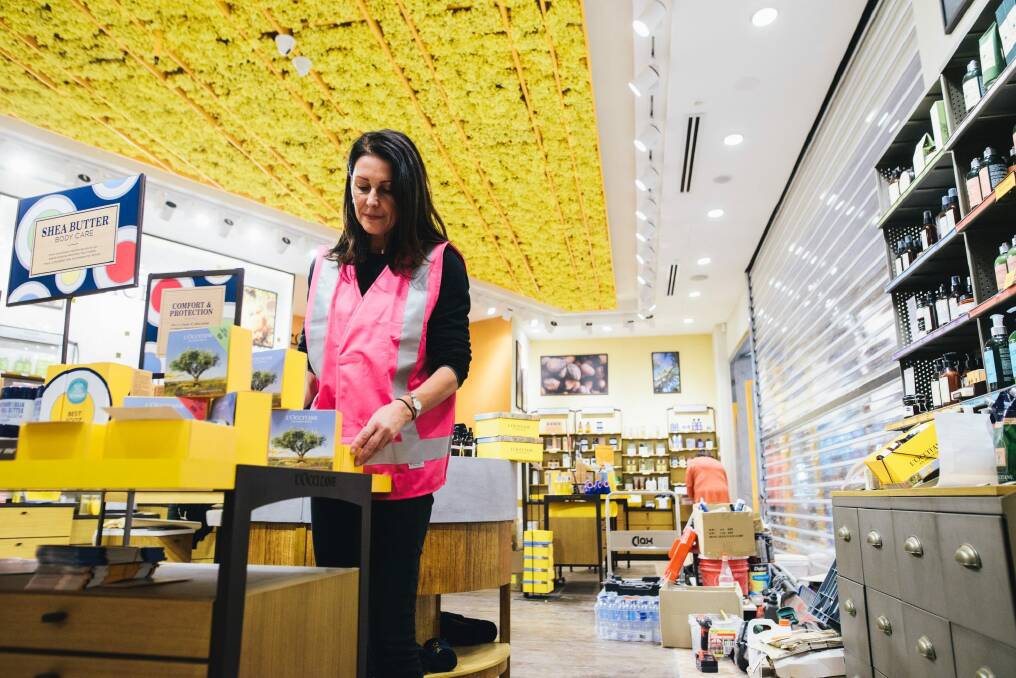 L'Occitane is one of the existing stores making the move to the new precinct. Photo: Rohan Thomson