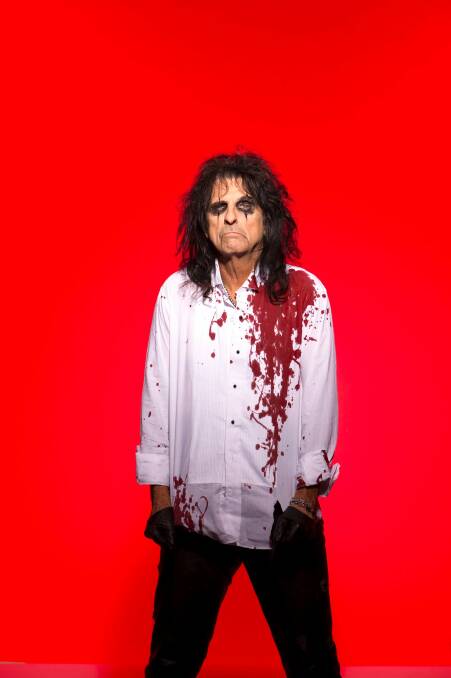 Alice Cooper is touring Australian in October 2017 for his 40th anniversary national tour. Photo: Supplied