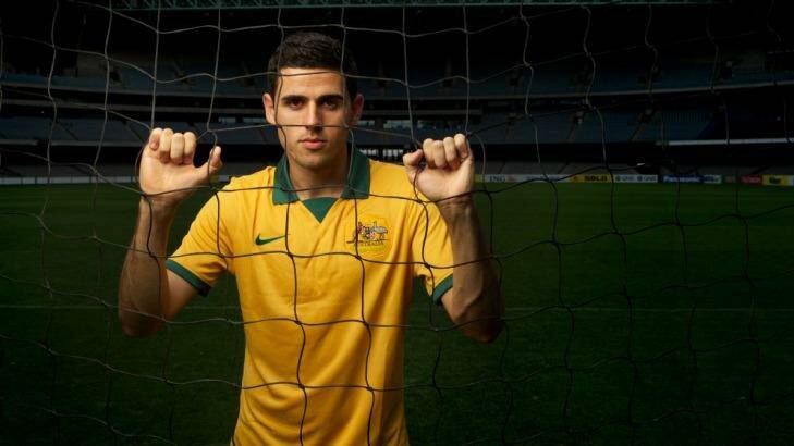Tom Rogic could be a mainstay of the Socceroos' midfield in the future. Photo: Simon Schluter