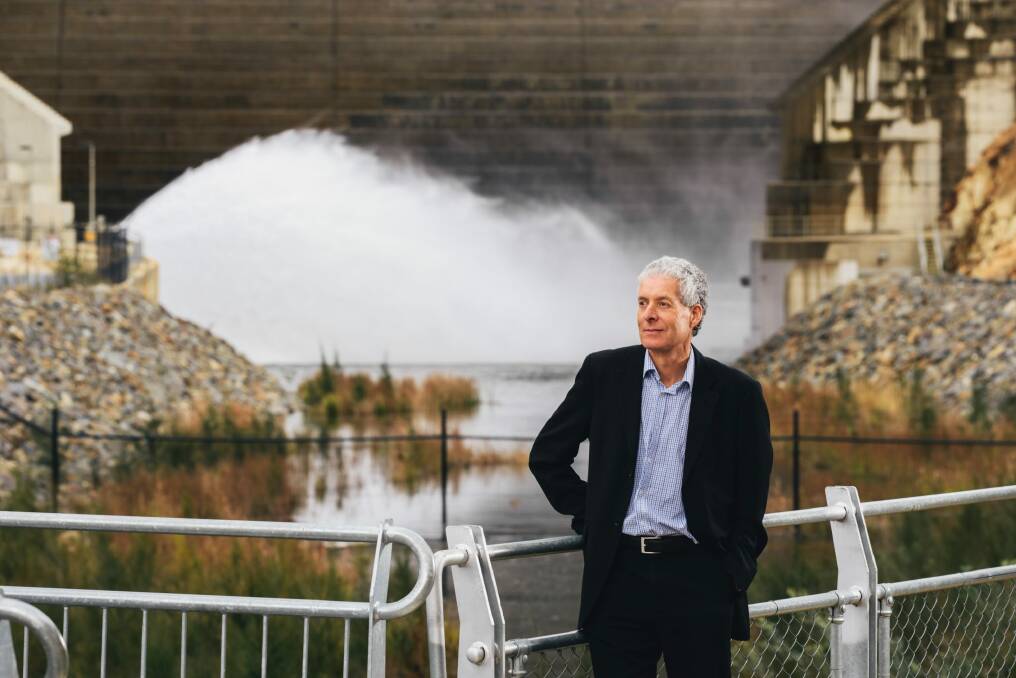 Portrait of Andrew Blakers who has worked on an ANU study into potential pumped hydro power locations around Australia. Photo: Rohan Thomson