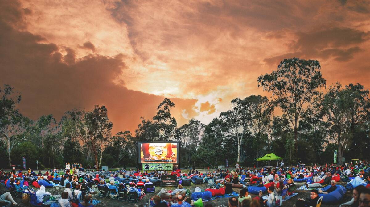Sunset Cinemas are on again at the Australian National Botanic Gardens. Photo: Annalisa Gautusa