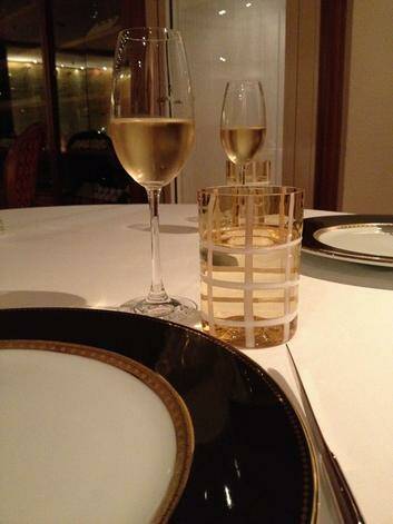 plateware in the Relaix and Chateaux restaurant on board the Silver Shadow cruise boat. Photo: Kirsten Lawson