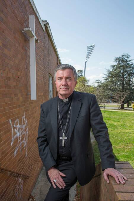  Catholic Archbishop of Canberra and Goulburn Christopher Prowse  wants to continue the conversation about marriage.
 Photo: Matt Bedford