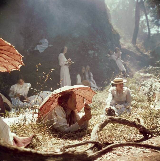 A scene from the film Picnic at Hanging Rock.  Photo: Supplied
