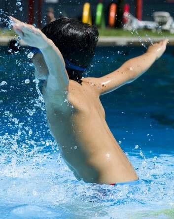 The ACT Government is set to relax its school swimming policy. Photo: Elesa Lee