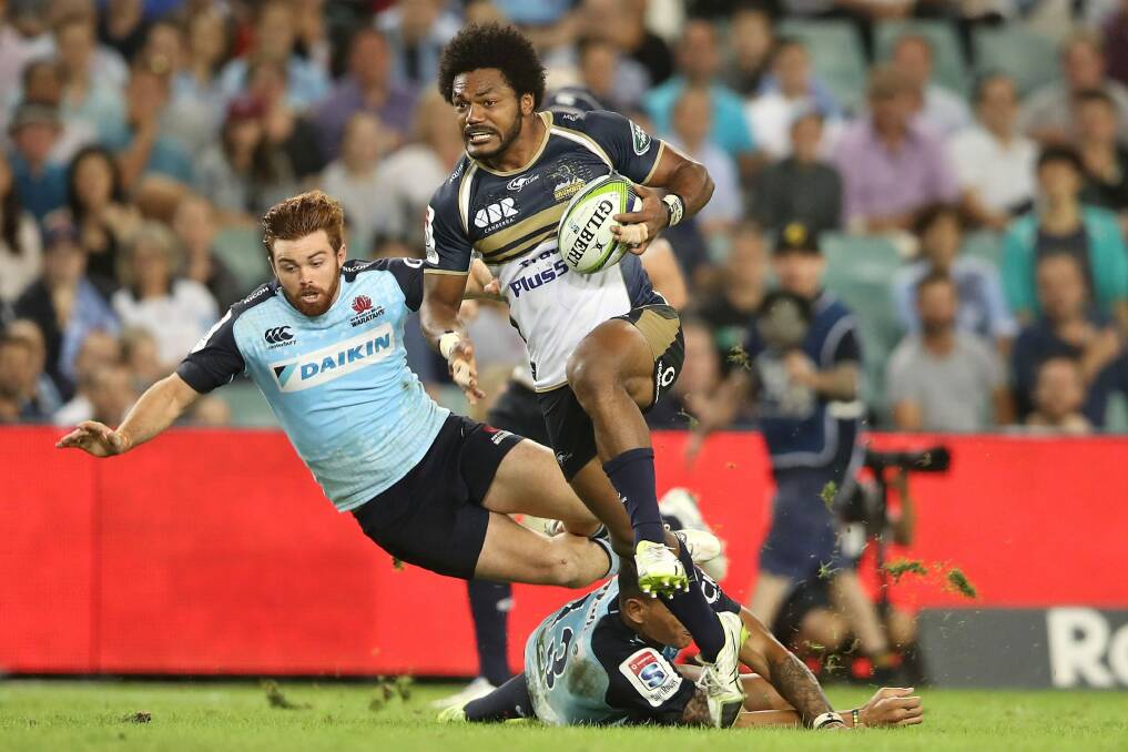 Henry Speight was back to his best against the Waratahs on Saturday night. Photo: Getty Images