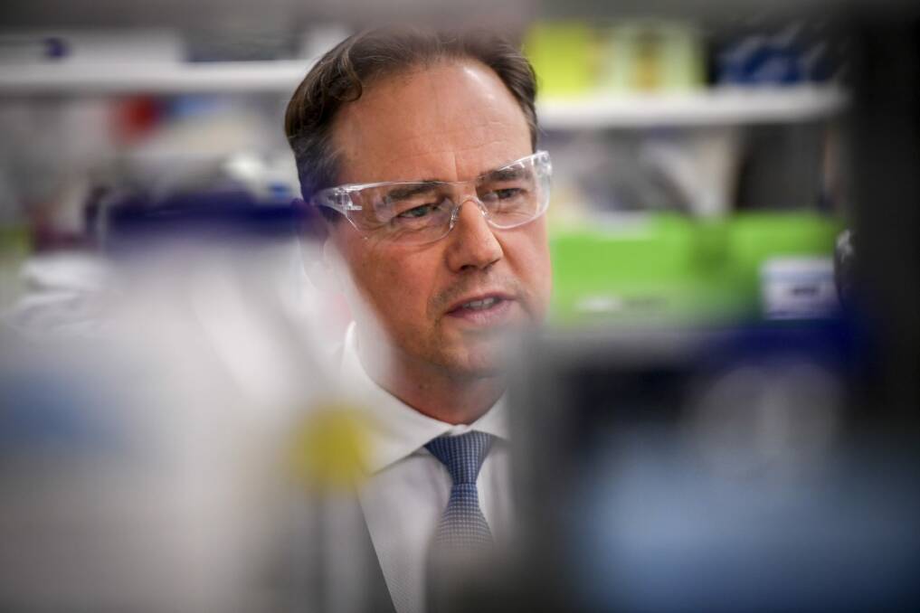 Greg Hunt's credibility is being questioned. Photo: Eddie Jim 