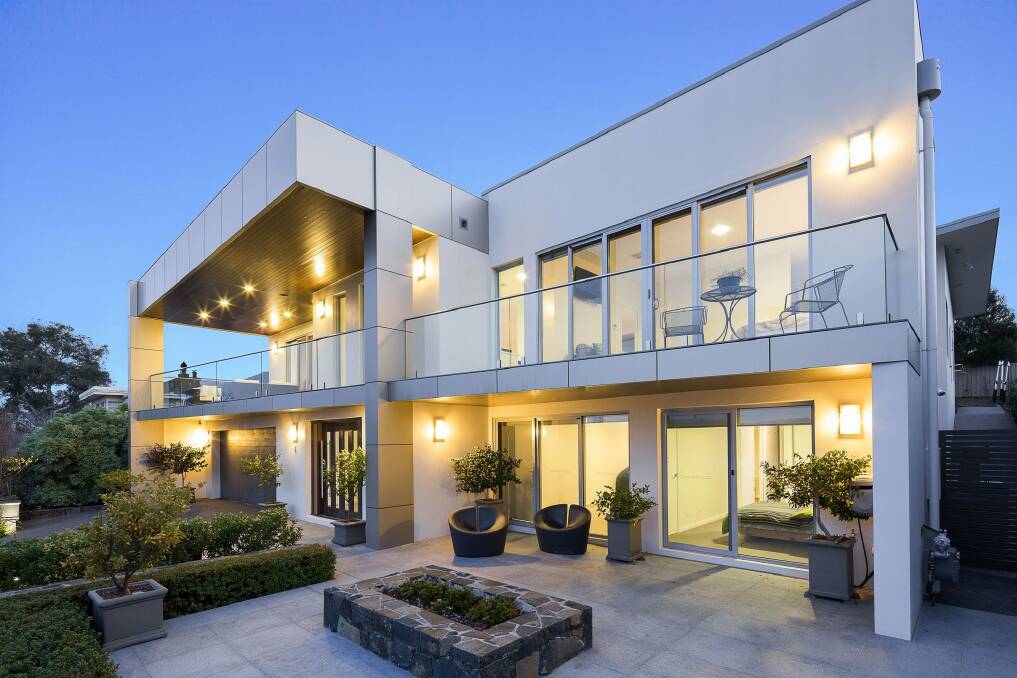 The luxury home at 28 James Street, Curtin, is expected to break the sales record in the suburb.