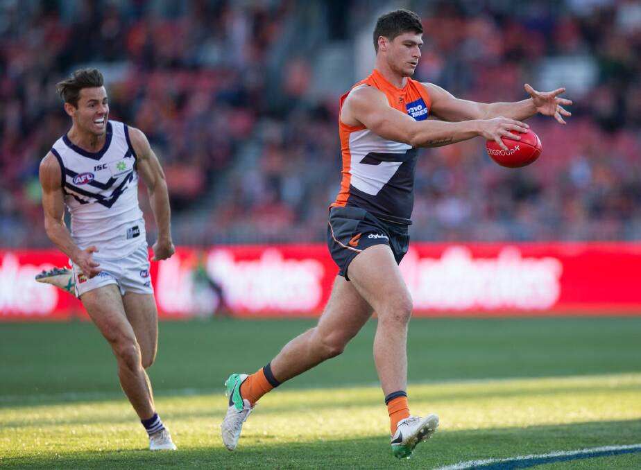 Likely inclusion: Jonathon Patton is expected to return to the Giants this week. Photo: AAP