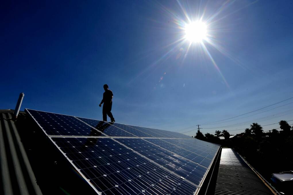 Domestic solar has been a big winner out of the government's RET deal. Photo: Justin McManus