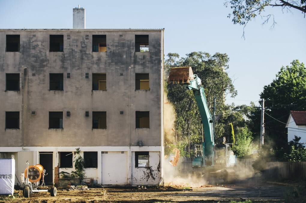 Demolition of the Dickson Towers begins on Wednesday. Photo: Rohan Thomson