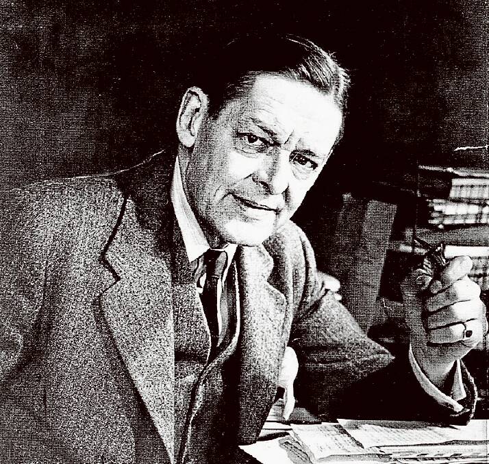 Influential poet: T. S. Eliot wrote <i>The Waste Land</i>. Photo: supplied