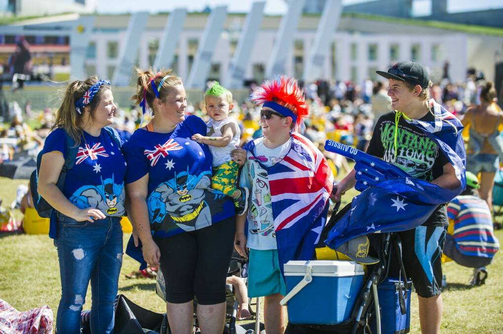 "Where are we supposed to gather in our thousands, waving silly little plastic flags and get all enthusiastic about being Australian?" Photo: Rohan Thomson