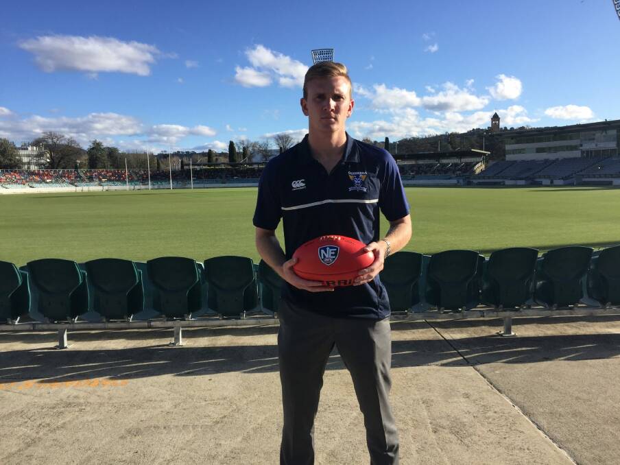 Kade Klemke has signed on as the Canberra Demons head coach. Photo: Canberra Demons Media