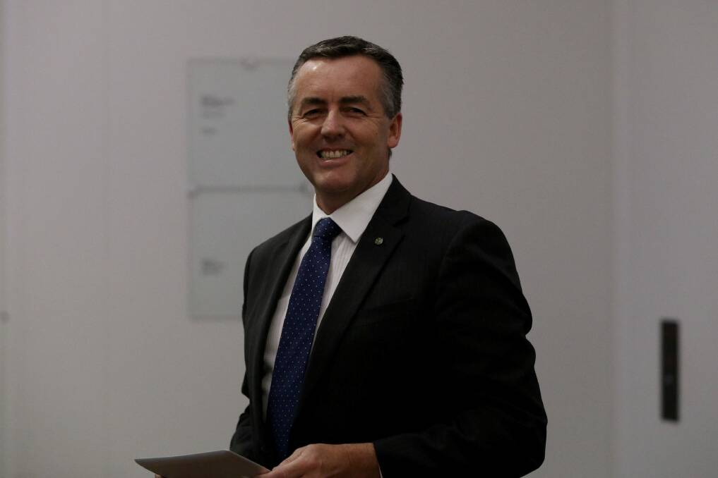 Darren Chester has also been promoted to Cabinet. Photo: Andrew Meares