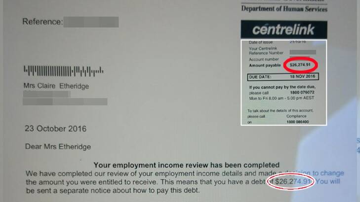 A Perth woman claimed Centrelink said she owed $26,000 - but they owed her $5k.