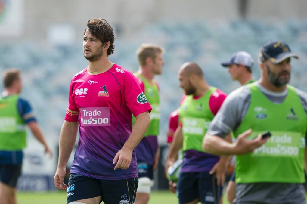 Sam Carter says the Brumbies can end New Zealand's Super Rugby stranglehold. Photo: Jay Cronan