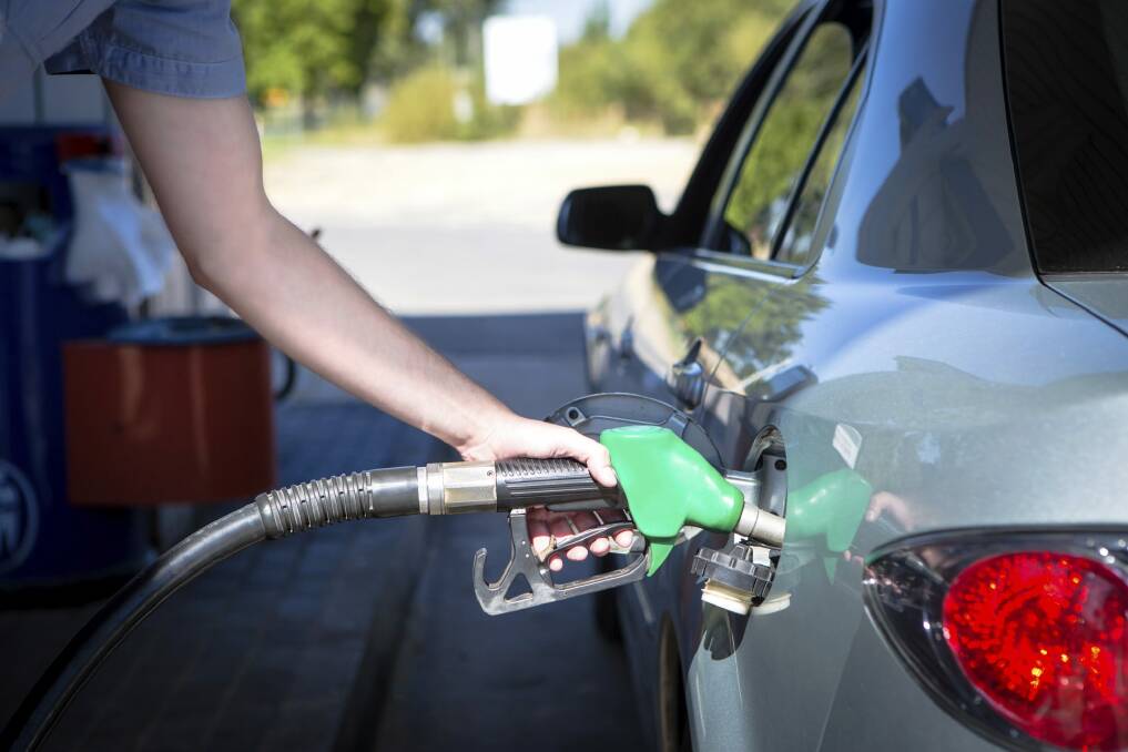 ACT drivers paid more than 8 cents per litre more at the pump during the September quarter than drivers in the country's five largest cities.  Photo: Canberra Times  