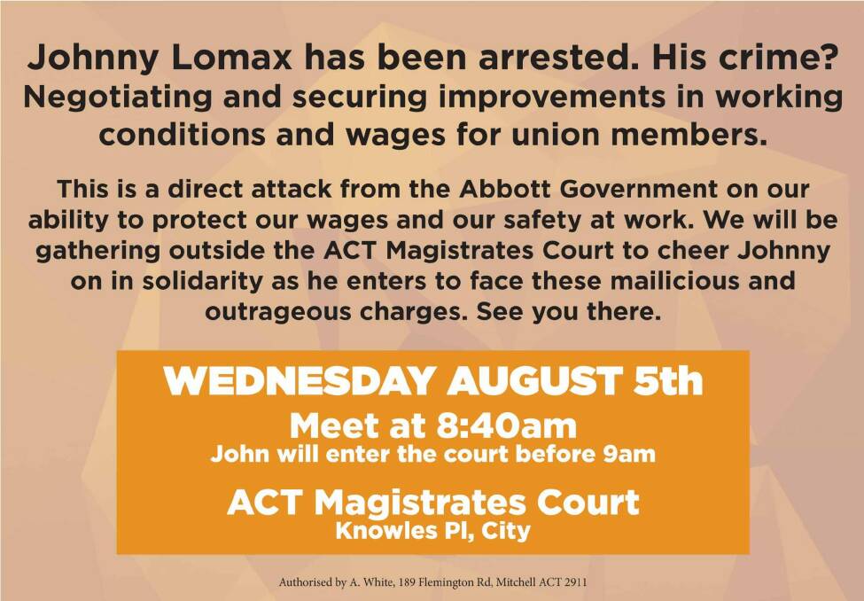 Lomax is scheduled to appear before the court over an allegation of blackmail.