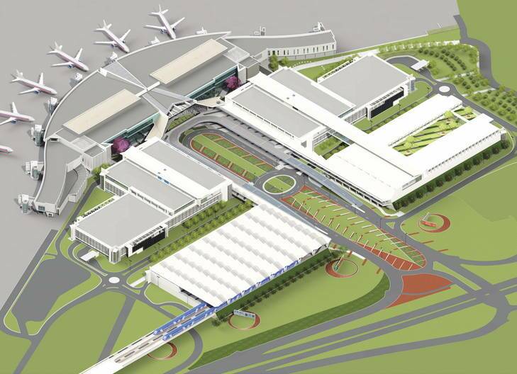 High speed rail hub proposed for Canberra Airport. Photo: Supplied