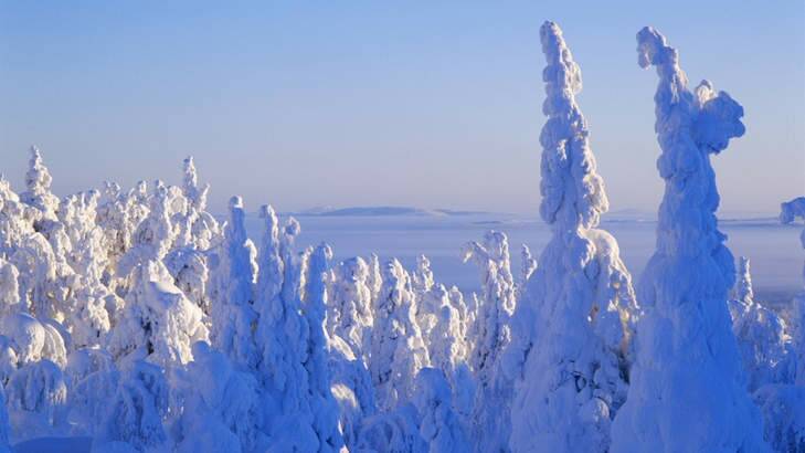 Winter in Finland.
