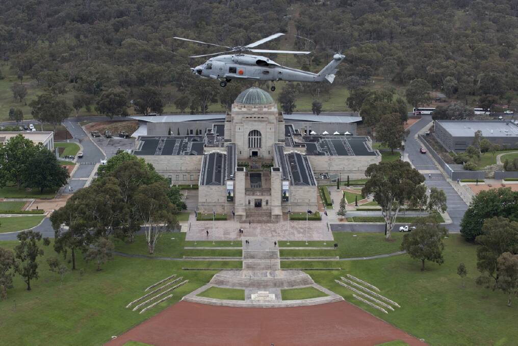 The Australian War Memorial will receive nearly $500 million in funding for expansions over the next nine years. Photo: Jay Cronan, Defence Media