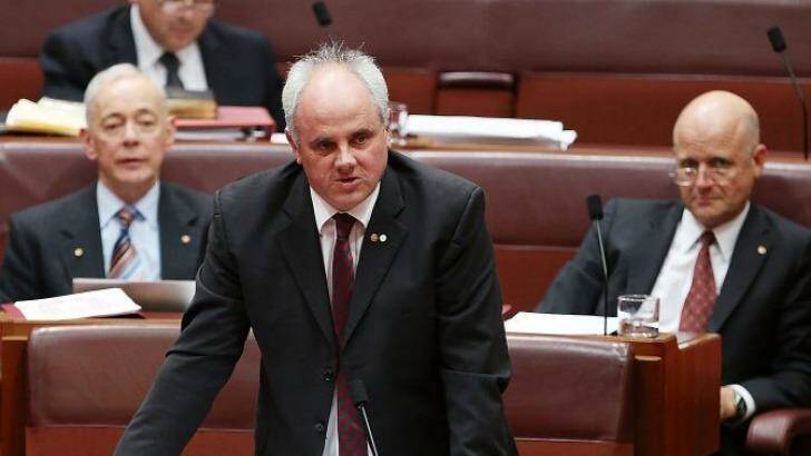 Senator John Madigan says Clive Palmer's treatment of senate staff has set a 'very bad precedent'. Photo: Getty Images